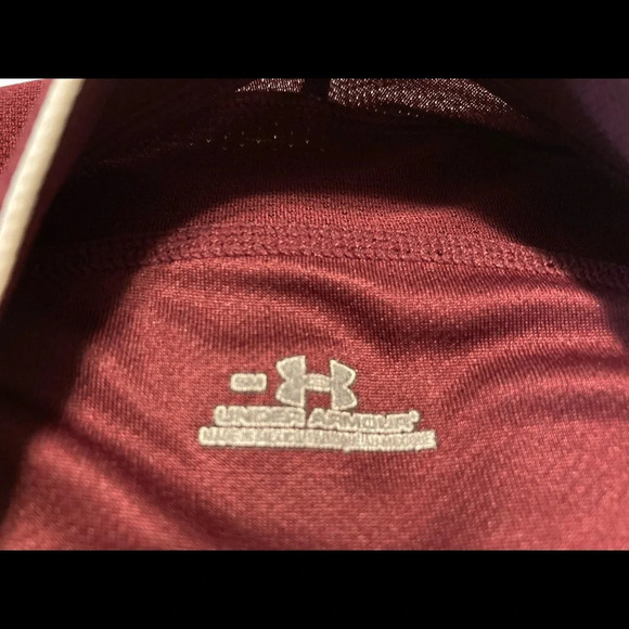 Under Armour Baseball Shirt Top Button Front Small - Picture 6 of 13